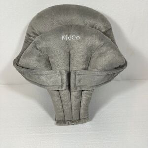 Kidco HuggaPod Portable Baby Infant Support Seat - Gray Velour Adjustable